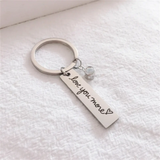 Porte-clés de Signature personnalisé pour souvenir chien décédé Ma boutique