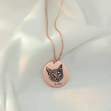 Collier Photo Personnalisé avec Animal Mignon – Souvenir chien décédé Ma boutique