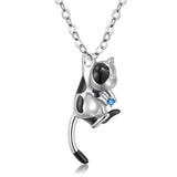 Collier d'urne de crémation de bijoux de chat, pendentif d'urne de Keepplex, bijoux commémoratifs, cendres pour animaux de compagnie, funérailles Ma boutique