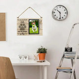 Cadre Photo commémoratif pour animaux de compagnie, souvenir en bois avec urnes pour animaux de compagnie, bouteille pour chiens, cendres, perte de chiens, cadeau de sympathie pour chien, papa, chat, maman Ma boutique
