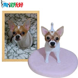 Figurines Bobblehead personnalisées faites à la main pour animaux de compagnie, poupées en argile personnalisées, Sculpture de statue 3d de votre photo, conception de modèle de chat et de chien Ma boutique