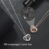 Colliers Photo de Projection personnalisés, collier Photo personnalisé pour femmes, cadeaux pour mères, Collection de mémoire, bijoux en forme de cœur Ma boutique