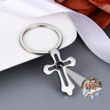 Porte-clés de Projection de Photo personnalisé, porte-clés de Projection de Photo en forme de cœur personnalisé pour femmes, cadeaux commémoratifs d'anniversaire Ma boutique
