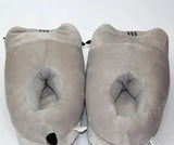 Pantoufles de chat entièrement recouvertes de dessin animé pour hommes et femmes, toboggans d'hiver chauds, chaussures de chambre Anime, doux, peluche, beurre, intérieur, mignon, usage domestique Ma boutique