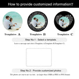 Porte-clés de Projection de Photo personnalisé, porte-clés de Projection de Photo en forme de cœur personnalisé pour femmes, cadeaux commémoratifs d'anniversaire Ma boutique