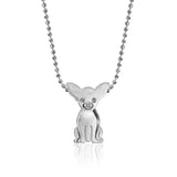 Collier en acier inoxydable pour chiot, pendentif en diamant pour chien, corrida, corgi, caniche, chaîne de clavicule à retention de couleur plaquée or Ma boutique