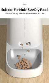 ROJECO-Mangeoire automatique intelligente pour animaux de compagnie, distributeur de nourriture pour chat, distributeur de croquettes, télécommande, bouton WiFi, accessoires pour chats et chiens Ma boutique