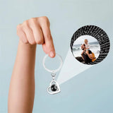 Porte-clés de Projection de Photo personnalisé, porte-clés de Projection de Photo en forme de cœur personnalisé pour femmes, cadeaux commémoratifs d'anniversaire Ma boutique