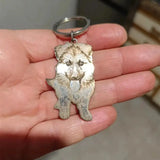 Porte-clés personnalisé avec Portrait d'animal de compagnie, Photos gravées de chat et de chien, Design d'animal mignon, cadeau parfait personnalisé pour les amoureux des animaux de compagnie Ma boutique