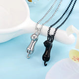 Collier pendentif chat étanche pour cendres, bijoux de crémation, urne mignonne, Keepplex, AMA Ma boutique