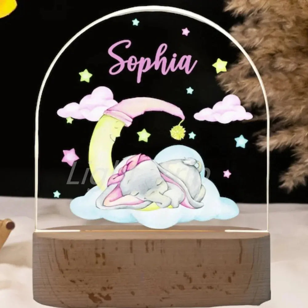 Veilleuse personnalisée bébé, château personnalisé, veilleuse 3D pour chambre à coucher, décoration de la maison, cadeau d'anniversaire et de noël Cadeaux Personnalisés – Idées Cadeaux Originales & Souvenirs Animaux Décédés