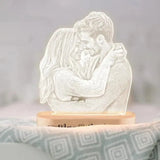 Anniversaire femmes hommes Couples cadeaux lampe Photo personnalisée cadre d'amour Plaque acrylique personnalisée saint valentin 3D veilleuse cadeau Ma boutique