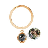 Porte-clés de Projection de Photo personnalisé, porte-clés de Projection de Photo en forme de cœur personnalisé pour femmes, cadeaux commémoratifs d'anniversaire Ma boutique