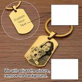 Porte-clés Photo personnalisé pour conduite sûre, cadeau de Couple Photo personnalisé pour lui, cadeaux commémoratifs pour animaux de compagnie, porte-clés pour hommes et femmes Ma boutique