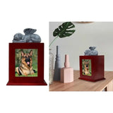 Pet Urn + Frame photo aimante Chine Sympathie Perte Caskets cadeau pour chiens pour Pet Top Sale Ma boutique