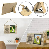 Cadre Photo commémoratif pour animaux de compagnie, souvenir en bois avec urnes pour animaux de compagnie, bouteille pour chiens, cendres, perte de chiens, cadeau de sympathie pour chien, papa, chat, maman Ma boutique