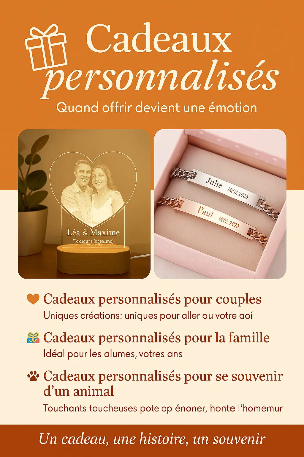 cadeaux personnalisés pour noel