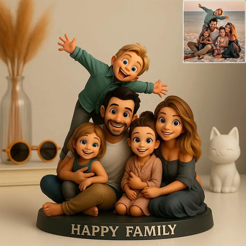 Décoration de bureau personnalisée avec photo dans le style des dessins animés Pixar Ma boutique