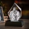 Cristal 3D Rectangle Haut