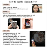 Bracelet Photo de Projection personnalisé, pendentif avec nom personnalisé, Photo de Couple, cadeau d'anniversaire pour petit ami et mari Ma boutique