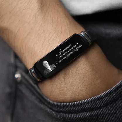 Bracelet Personnalisé Couple Avec Photo -cadeaux personnalisés