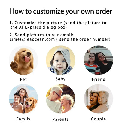 Bracelet de Projection Photo Personnalisé