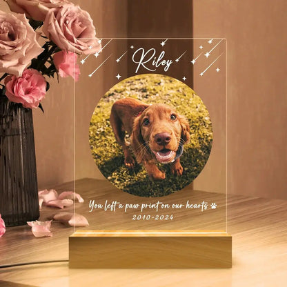Cadeau commémoratif pour animaux de compagnie, Plaque Photo personnalisée pour animaux de compagnie, cadre personnalisé de noël, cadeau de sympathie pour chat, chien, perte d'animal de compagnie, cadeau de noël Ma boutique