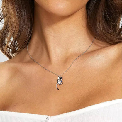 Collier d'urne de crémation de bijoux de chat, pendentif d'urne de Keepplex, bijoux commémoratifs, cendres pour animaux de compagnie, funérailles Ma boutique