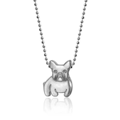 Collier en acier inoxydable pour chiot, pendentif en diamant pour chien, corrida, corgi, caniche, chaîne de clavicule à retention de couleur plaquée or