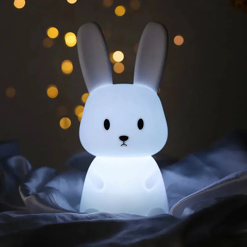Mignon LED veilleuse Silicone lapin 