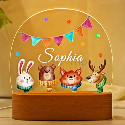 cadeau naissance bebe garcon veilleuse personnalisee