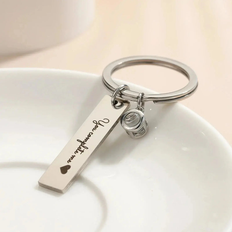 Porte-clés de Signature personnalisé pour souvenir chien décédé Ma boutique