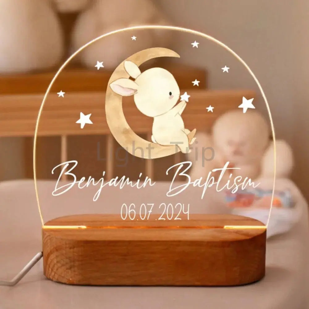 lampe led dinosaure personnalisable chambre enfant