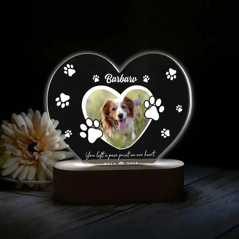 Plaque commémorative pour animaux de compagnie, souvenir de sympathie pour perte de chien, Portrait personnalisé en acrylique pour animaux de compagnie, signe d'hommage personnalisé, souvenir spécial pour animaux de compa Ma boutique