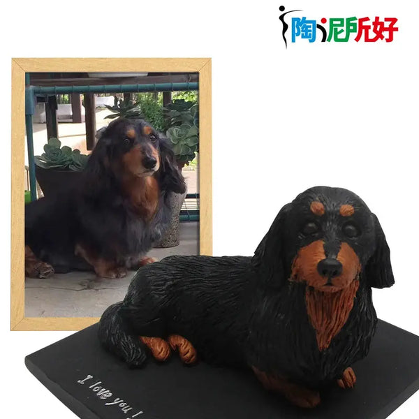 Figurines Bobblehead personnalisées faites à la main pour animaux de compagnie, poupées en argile personnalisées, Sculpture de statue 3d de votre photo, conception de modèle de chat et de chien Ma boutique