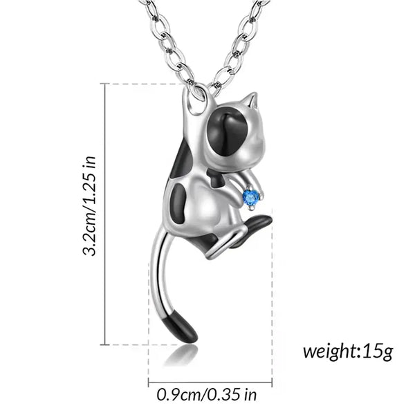 Collier d'urne de crémation de bijoux de chat, pendentif d'urne de Keepplex, bijoux commémoratifs, cendres pour animaux de compagnie, funérailles Ma boutique