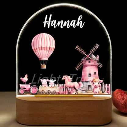 Veilleuse personnalisée bébé, château personnalisé, veilleuse 3D pour chambre à coucher, décoration de la maison, cadeau d'anniversaire et de noël Cadeaux Personnalisés – Idées Cadeaux Originales & Souvenirs Animaux Décédés