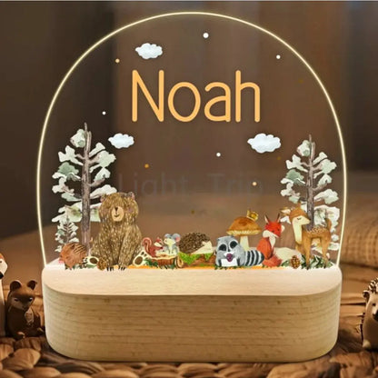 cadeau naissance bebe garcon veilleuse personnalisee