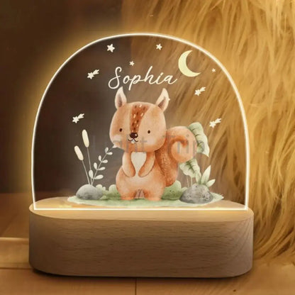 cadeau naissance bebe garcon veilleuse personnalisee