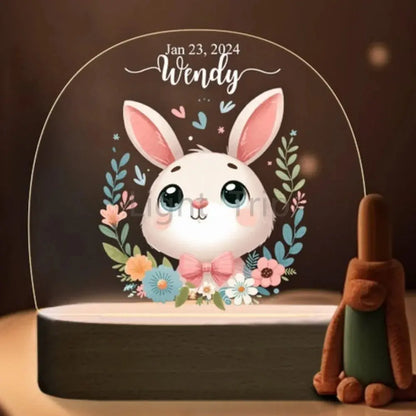 cadeau naissance bebe garcon veilleuse personnalisee