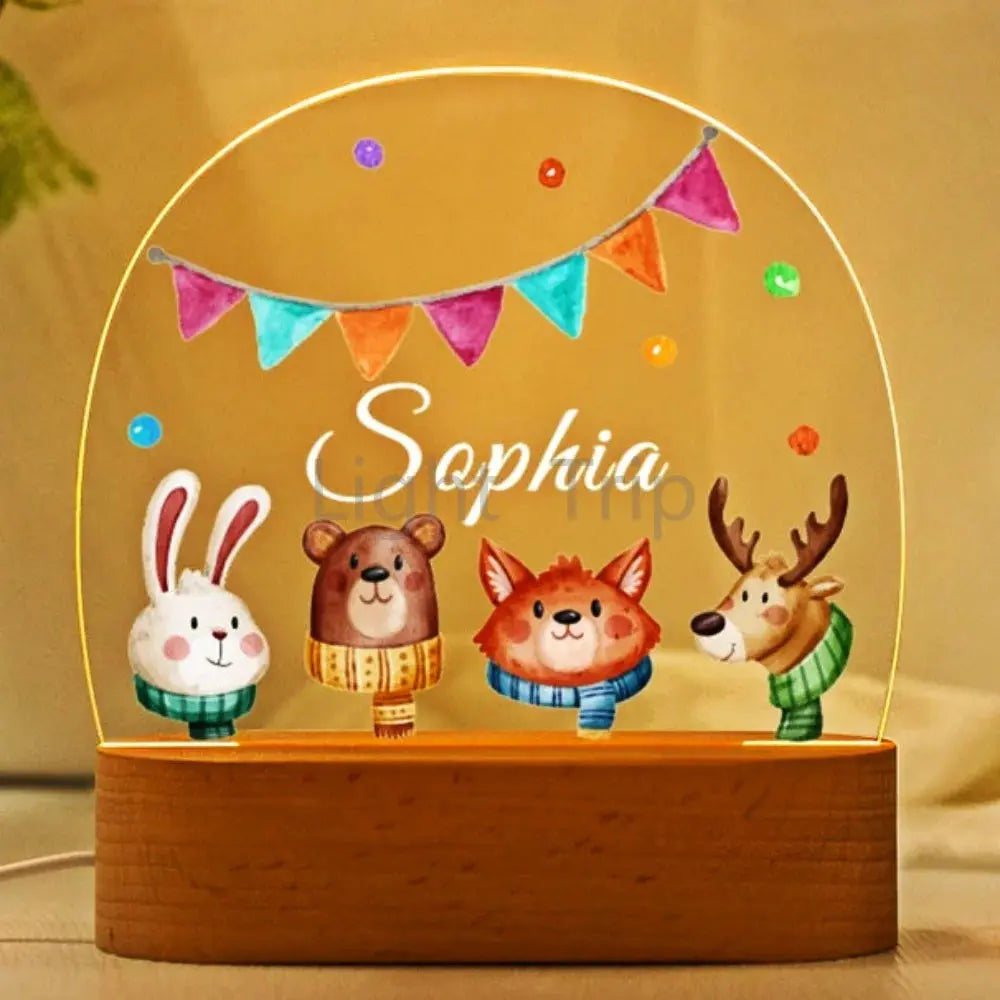 veilleuse bebe dinosaure personnalisee avec prenom