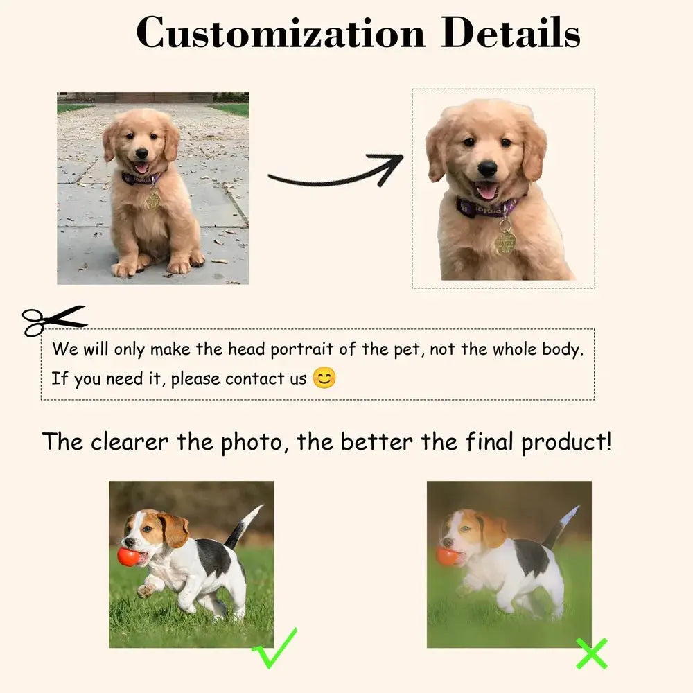 Veilleuse Photo personnalisée pour animaux de compagnie, cadre personnalisé de noël, cadeau de sympathie pour chat, chien, perte d'animal de compagnie