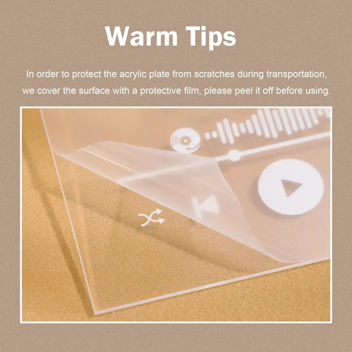 Veilleuse personnalisée