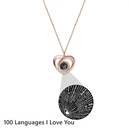 Colliers Photo de Projection personnalisés, collier Photo personnalisé pour femmes, cadeaux pour mères, Collection de mémoire, bijoux en forme de cœur