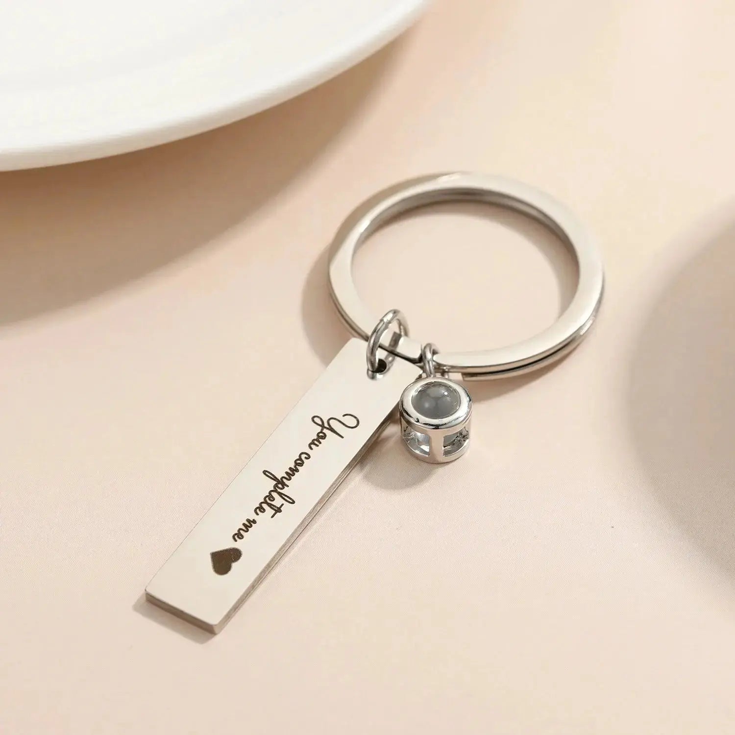 Porte-clés de Signature personnalisé pour souvenir chien décédé Ma boutique