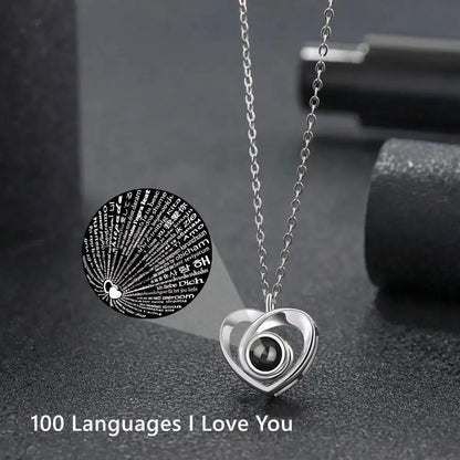 Colliers Photo de Projection personnalisés, collier Photo personnalisé pour femmes, cadeaux pour mères, Collection de mémoire, bijoux en forme de cœur Ma boutique