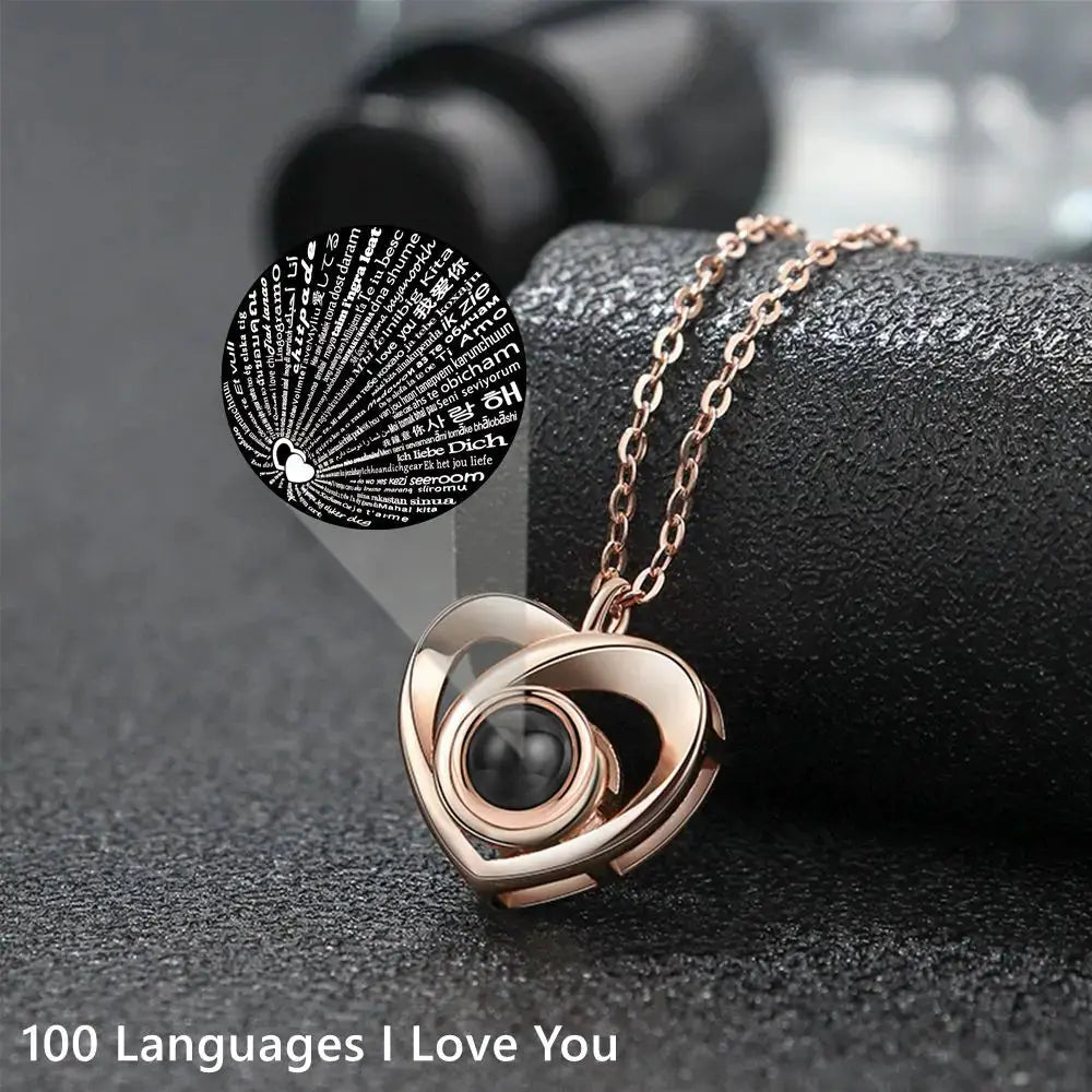 Colliers Photo de Projection personnalisés, collier Photo personnalisé pour femmes, cadeaux pour mères, Collection de mémoire, bijoux en forme de cœur Ma boutique