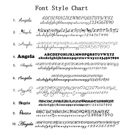 Ensemble de bracelets personnalisés pour couple avec boîte rose, nom personnalisé, barre de date, bijoux pour mari, petit ami, bracelets du jour de Léon pour elle Ma boutique