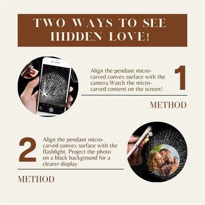 Porte-clés de Projection de Photo personnalisé